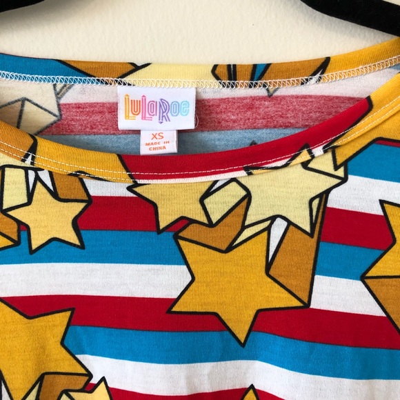 LuLaRoe Midi Wonder-woman Dress - Picture 5 of 5